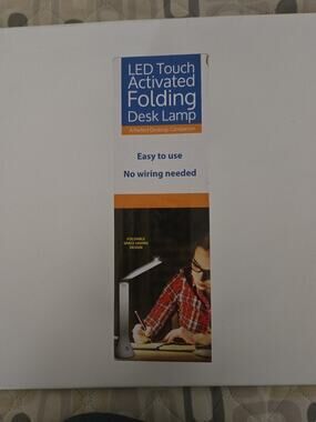 LED Touch Activated Folding Desk Lamp